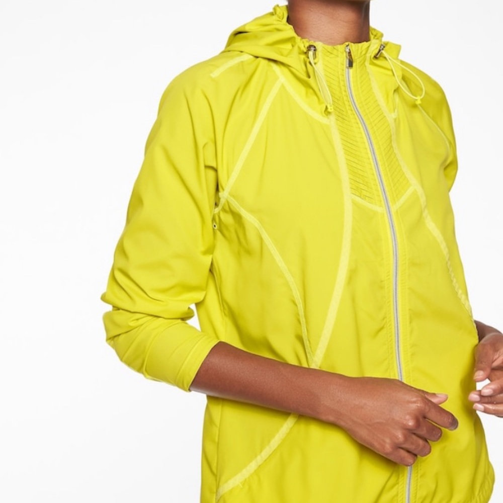 NWT ATHLETA CATALINA UPF JACKET ! COLOR CITRINE!! - Picture 2 of 6